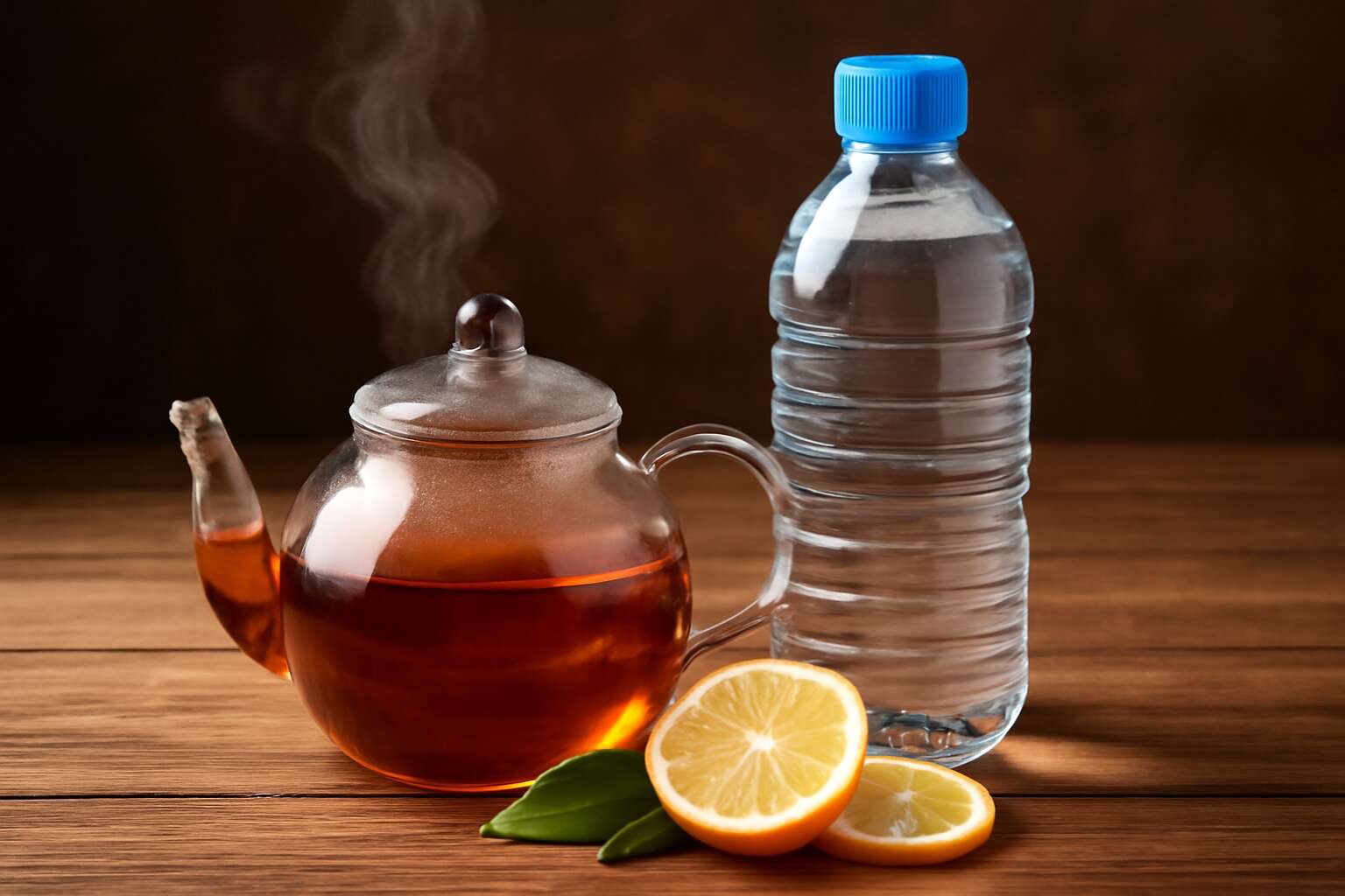 can you use bottled water for tea