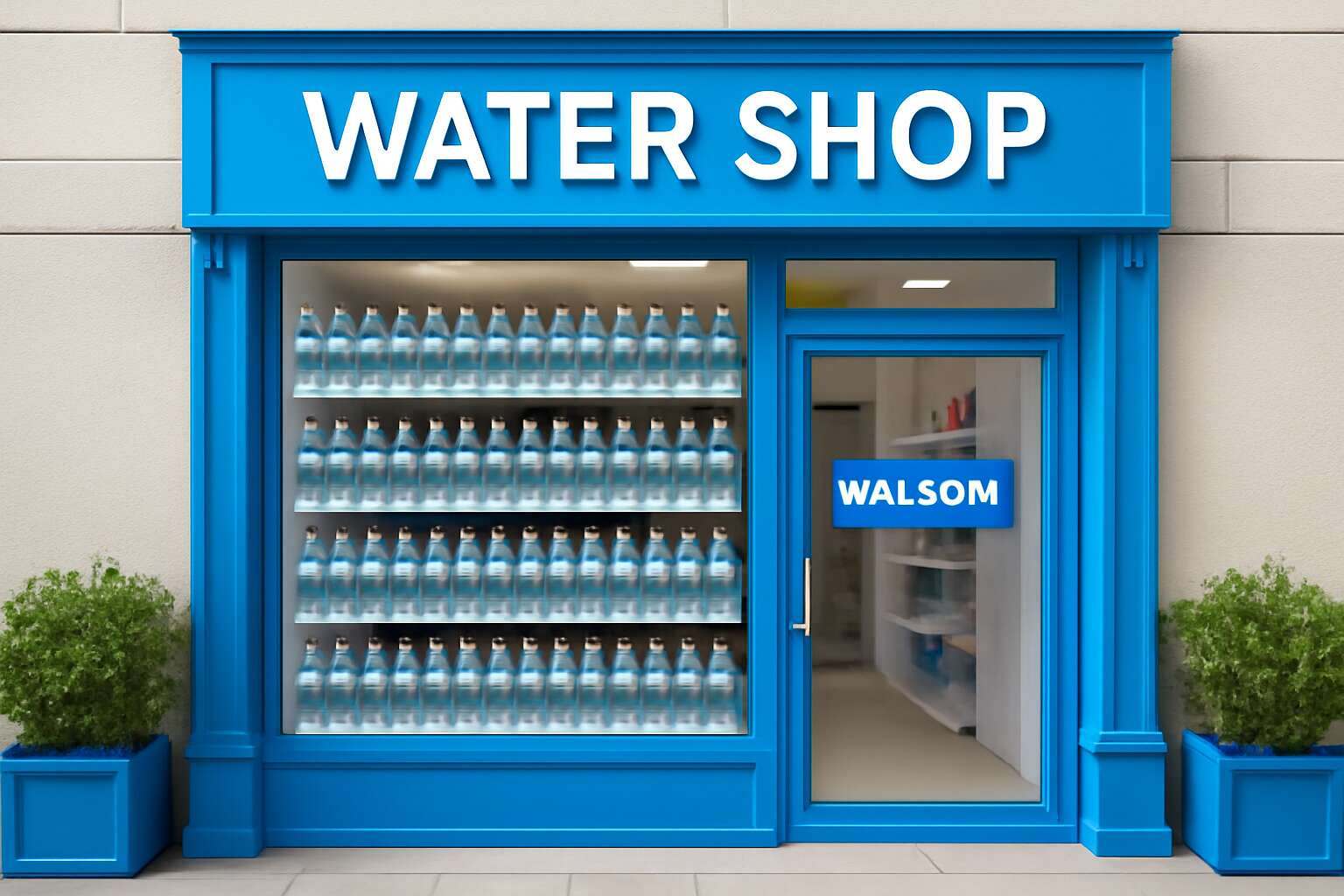 water shop for sale