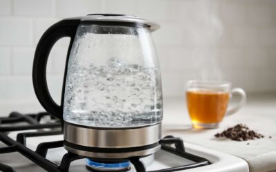 Brew perfection: boiling bottled water for tea at the perfect temperature