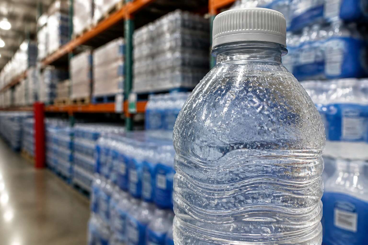 bottled water makro