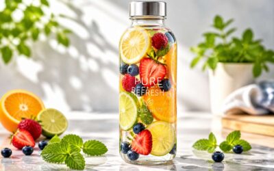 Discover the best flavoured bottled water for every taste.