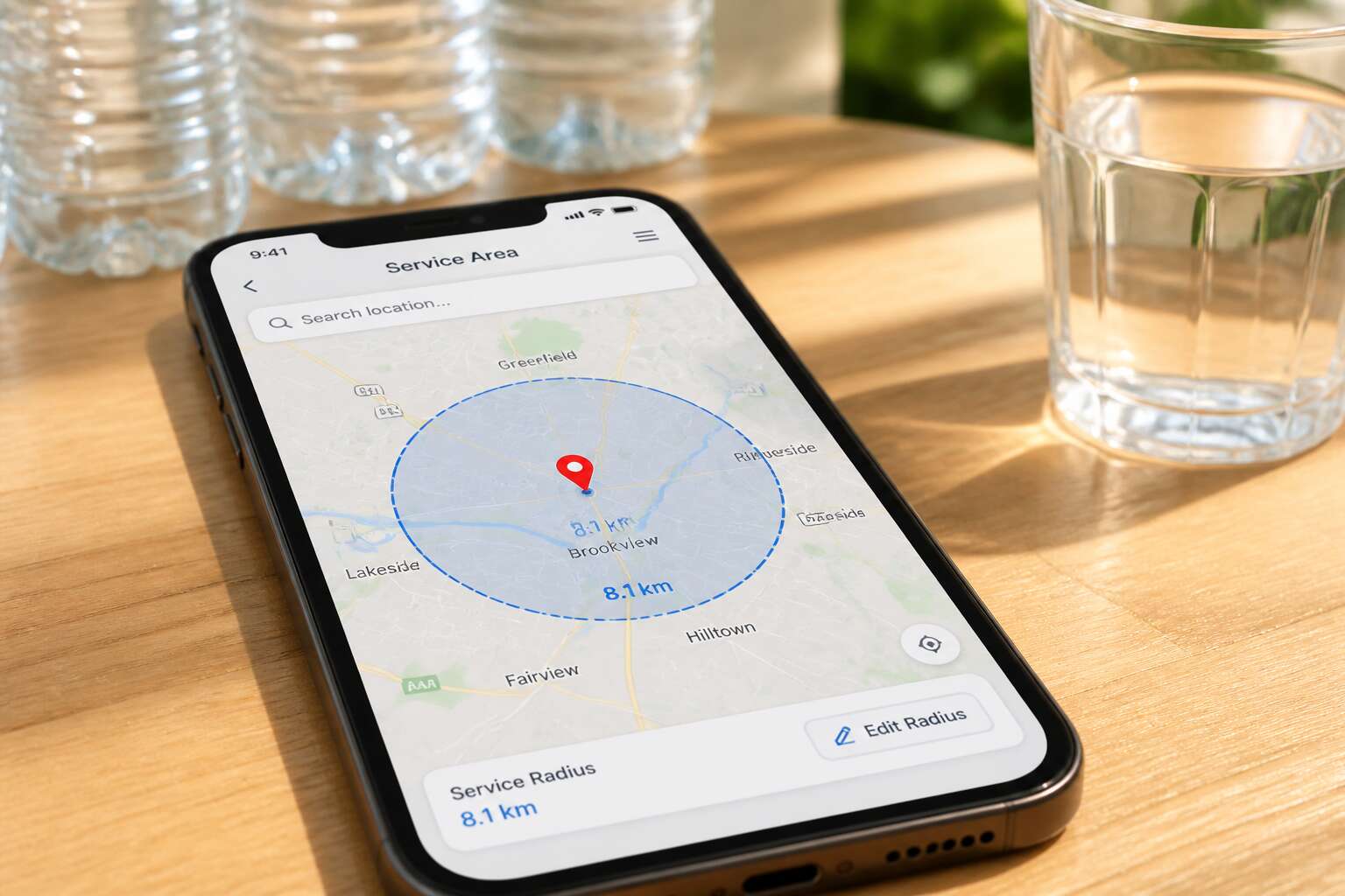 water suppliers near me within 8.1 km