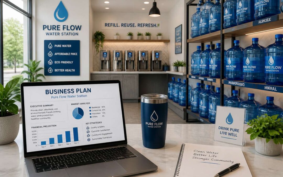 Water Shop Business Plan: Steps to Launch and Grow Your Water Store